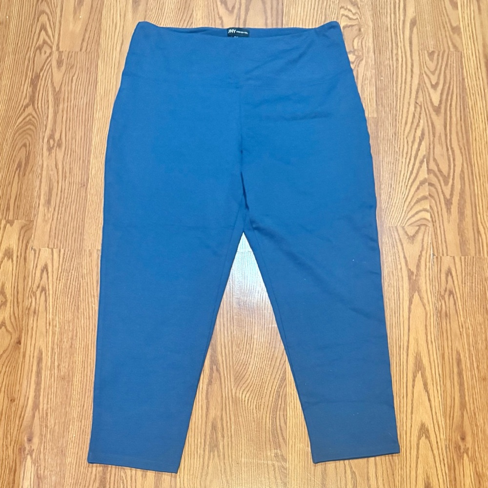 JNY Blue French Blue Tummy Legging Pants 1X